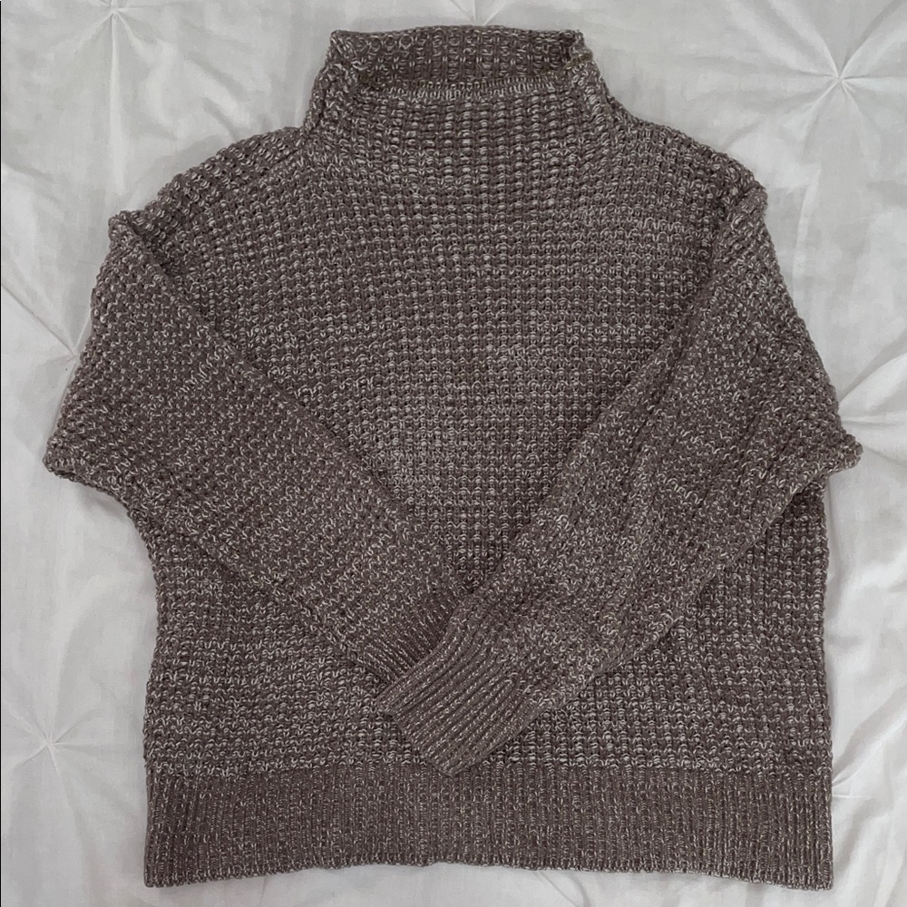 American Eagle Outfitters Charcoal Turtleneck Sweater